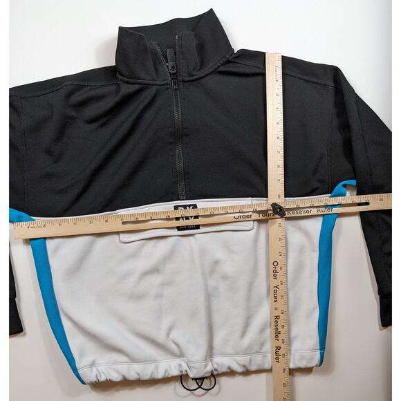 DKNY Sweatshirt Womens Size Medium Sport Active Sweater Pullover Half Zip Ladies - Picture 6 of 14